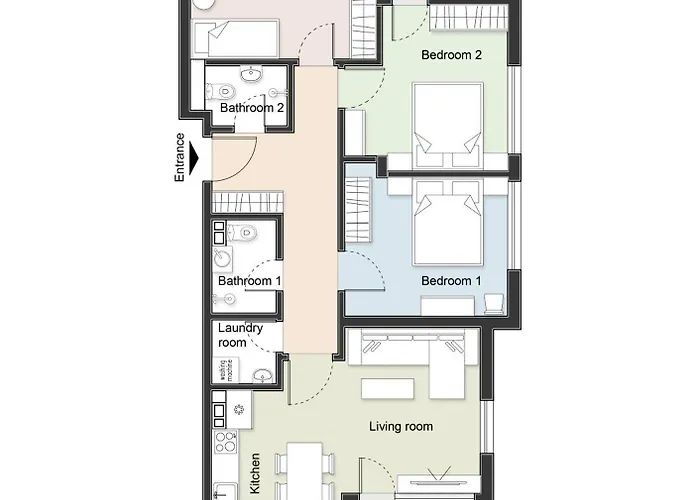 דירה Quiet Retreat סופיה